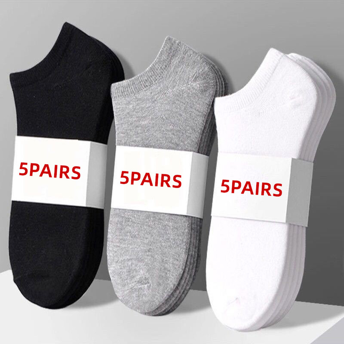 Socks Ankle Men - 5 pares de calcetines náuticos informales