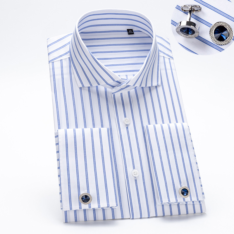 Dress Shirt Non-Iron - Camisa de algodón con cuello de