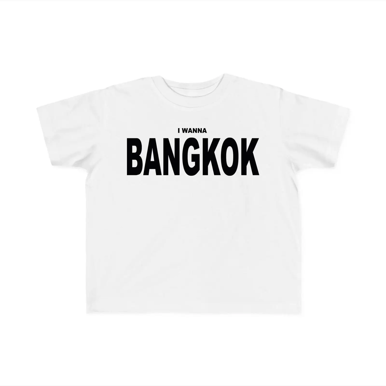 Mens Fashion Bangkok - Camiseta I Wanna Bangkok Baby, vintage,
