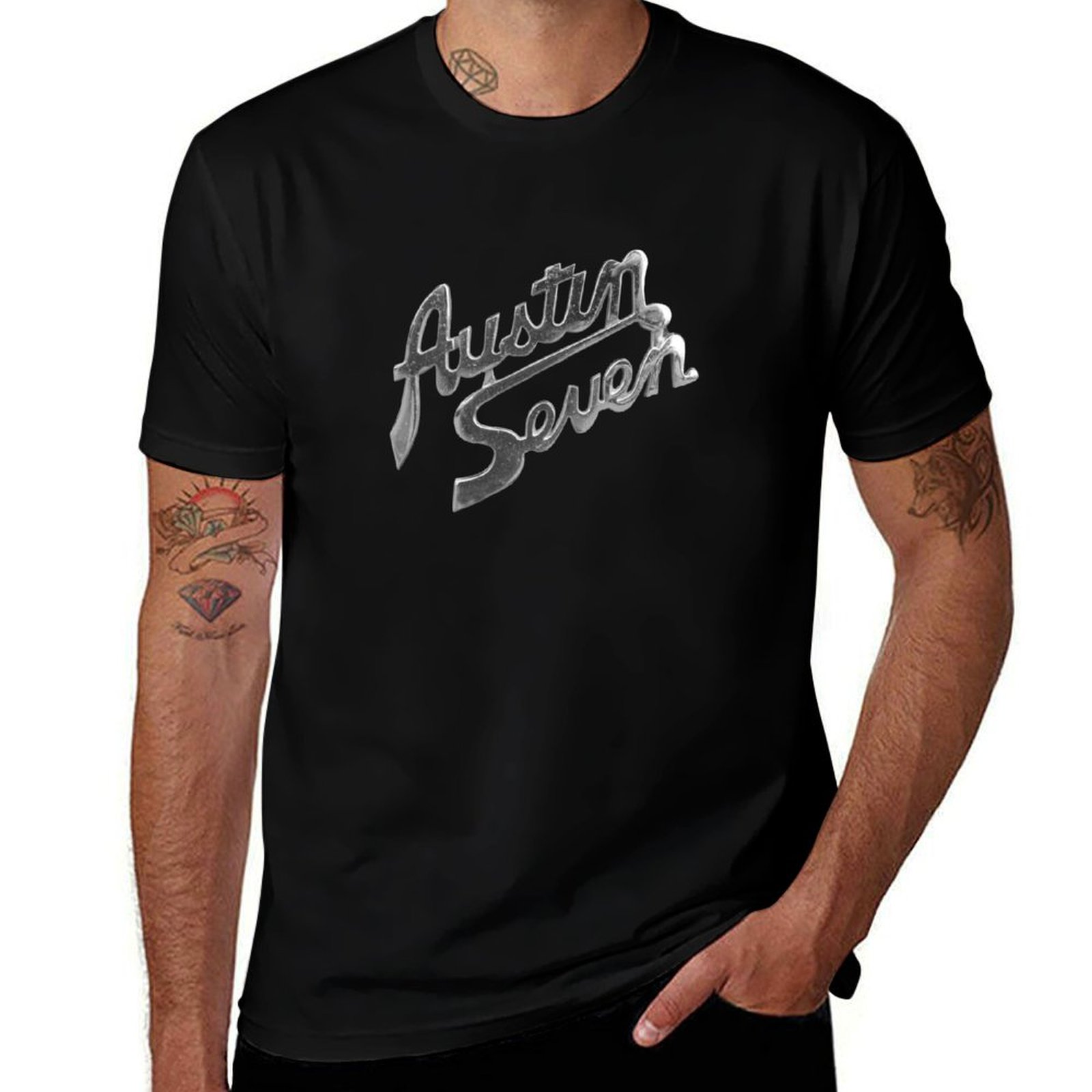 Mens Fashion In The 1930S - Camiseta con logotipo del coche clásico