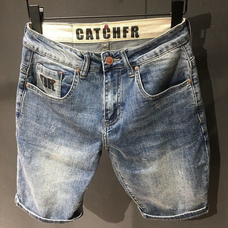 Xl Men'S Fashion - Pantalones vaqueros cortos de gran tamaño