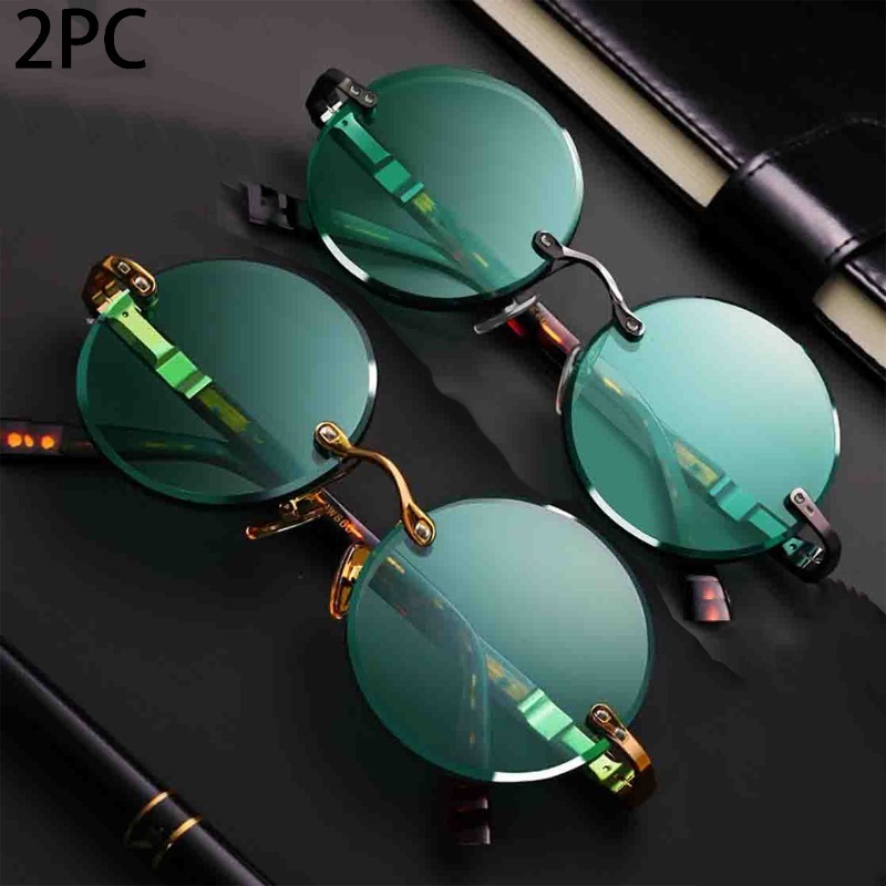 Men'S Fashion Glasses - Gafas de Sol Clásicas sin Montura