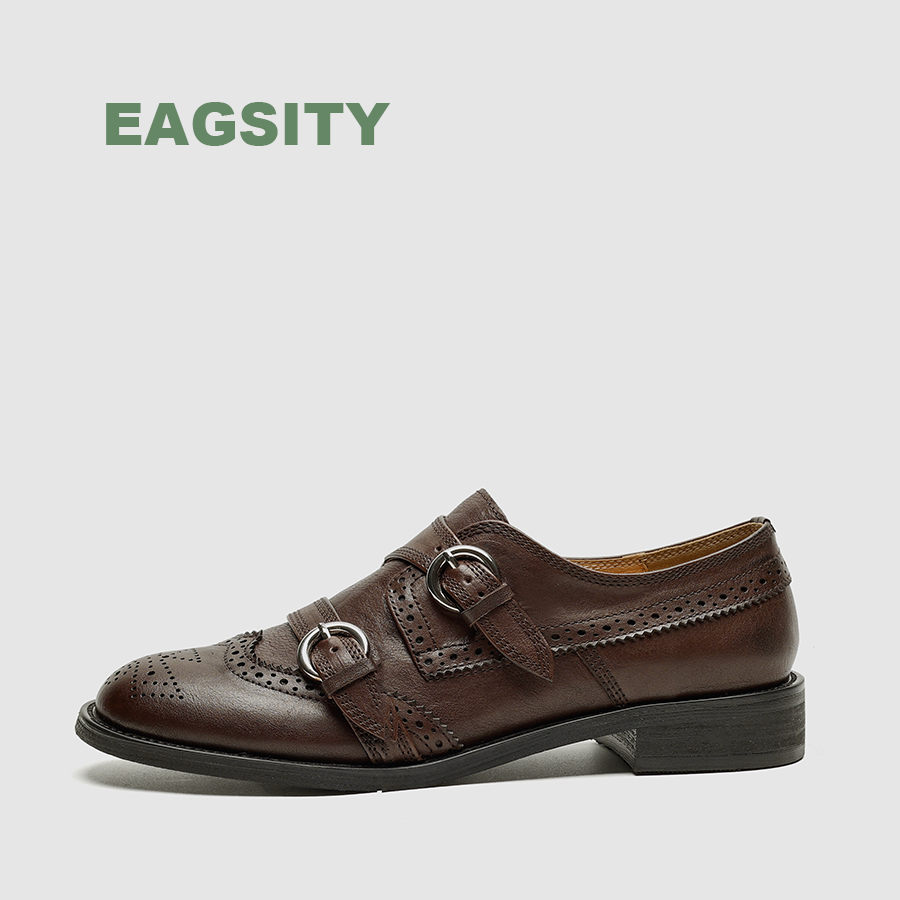 Oxford Shoes Brogue - EAGSITY, zapatos de mujer de estilo