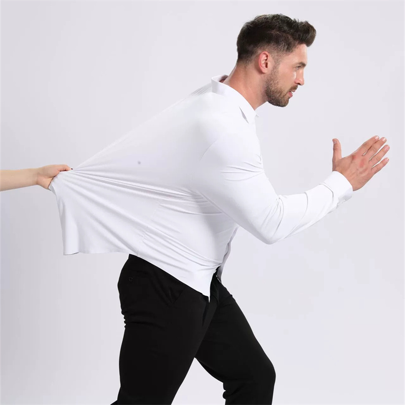 Dress Shirt Non-Iron - Camisa de vestir de manga larga