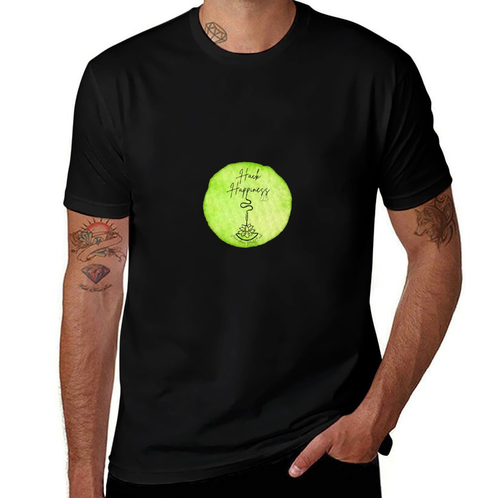 Mens Fashion Hacks - Camiseta con el logotipo de Hack