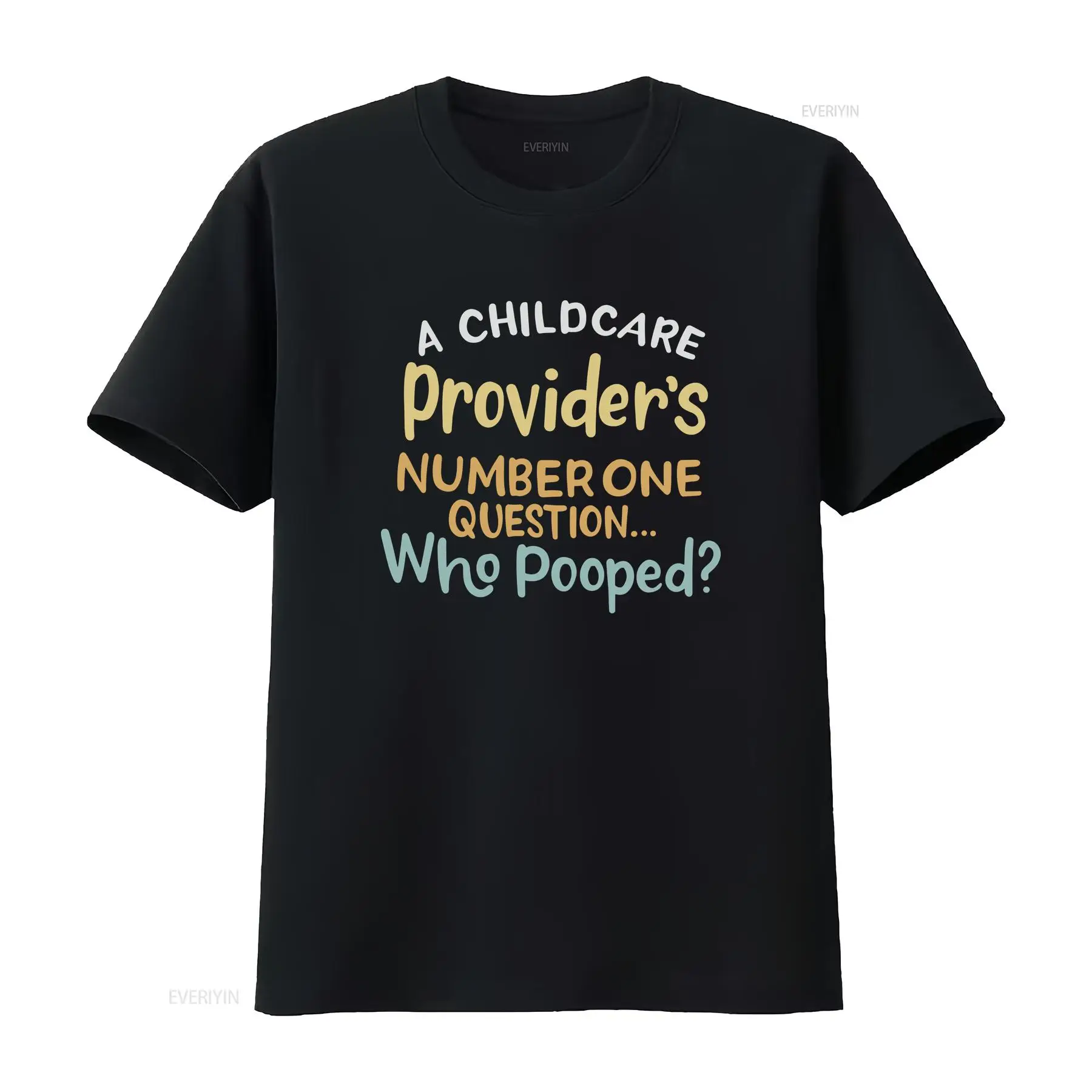 Men'S Fashion Questions - Camiseta para guardería, para profesores de