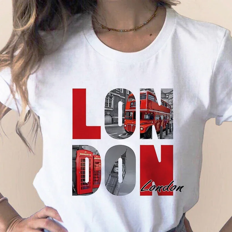 York Men'S Fashion - Camiseta con estampado de ciudad a