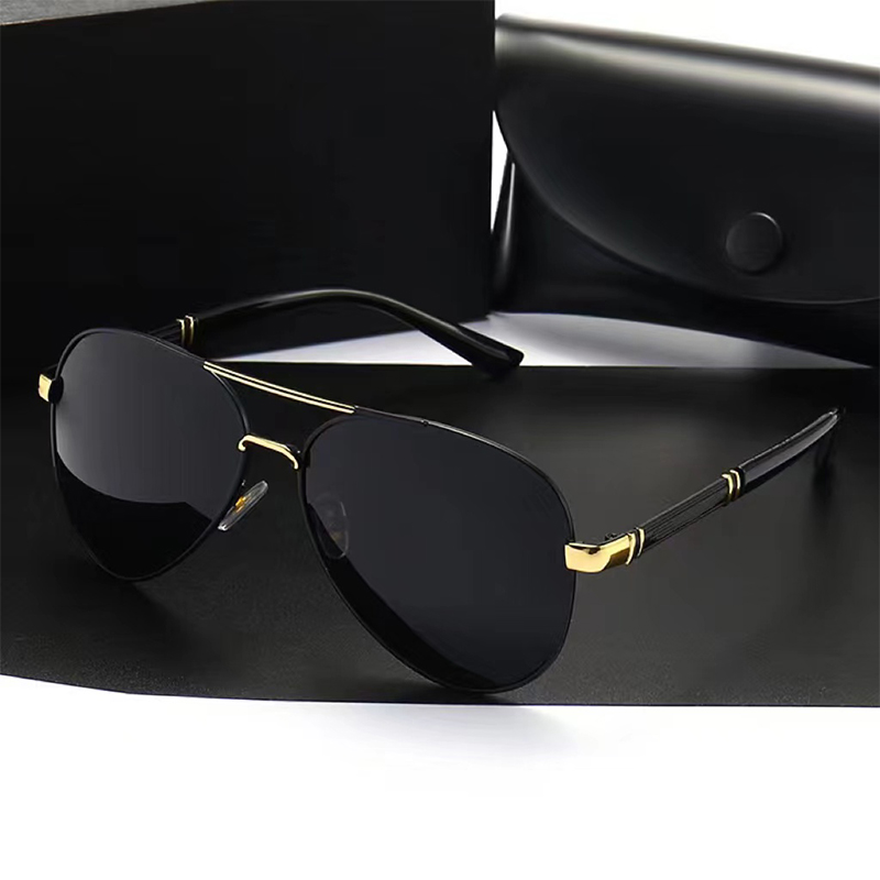 Men'S Fashion Glasses - Gafas de sol polarizadas de metal