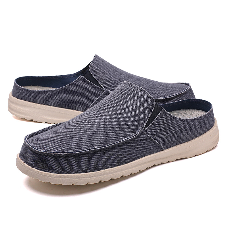 Men'S Fashion Loafers - Hombre descalzo cubierta de zapato casual