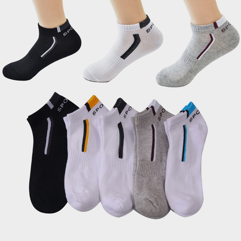 Socks Ankle Men - 2 pares/lote de Calcetines tobilleros de
