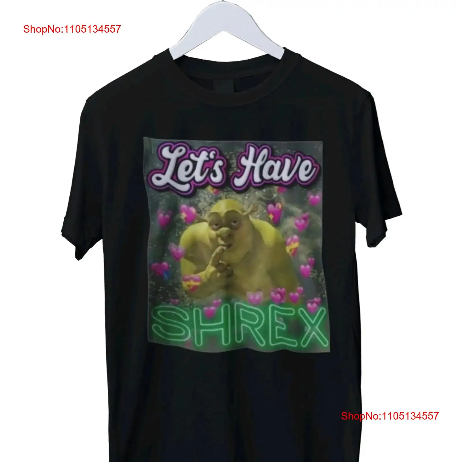 Lets Have Shrex Meme camiseta  - Xl Men'S Fashion reseña y precio