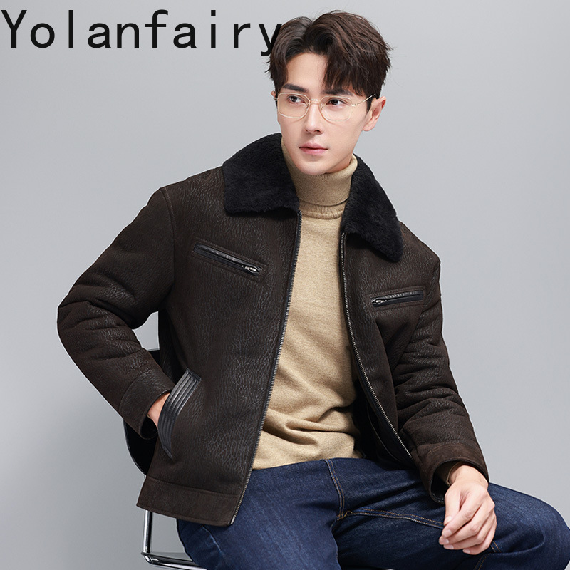 YOLANFAIRY Vintage moda abrigo - Men'S Fashion Zipper Jacket reseña y precio