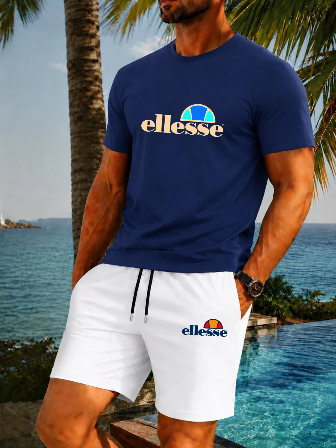 Nuevo Conjunto de Dos Piezas d - Queer Men'S Fashion reseña y precio