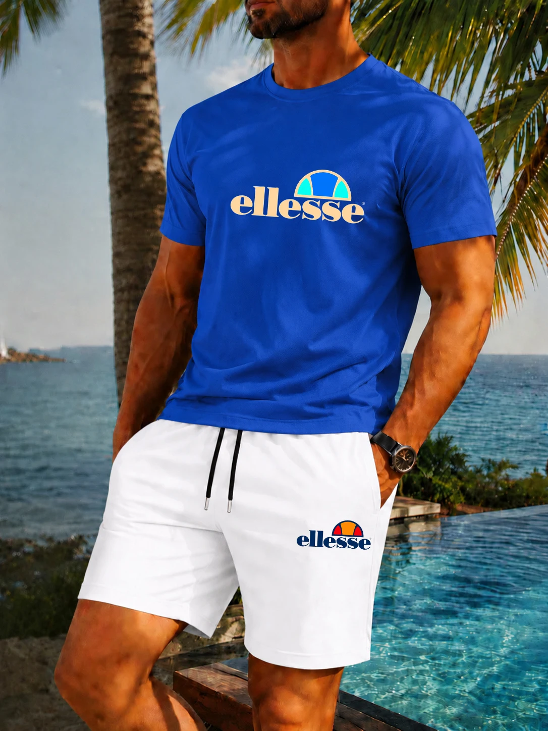 Nuevo Conjunto de Dos Piezas d - Queer Men'S Fashion reseña y precio
