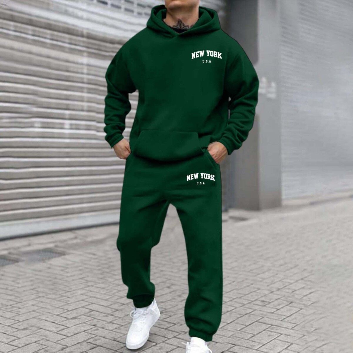 Sudadera con estampados de Nue - York Men'S Fashion reseña y precio