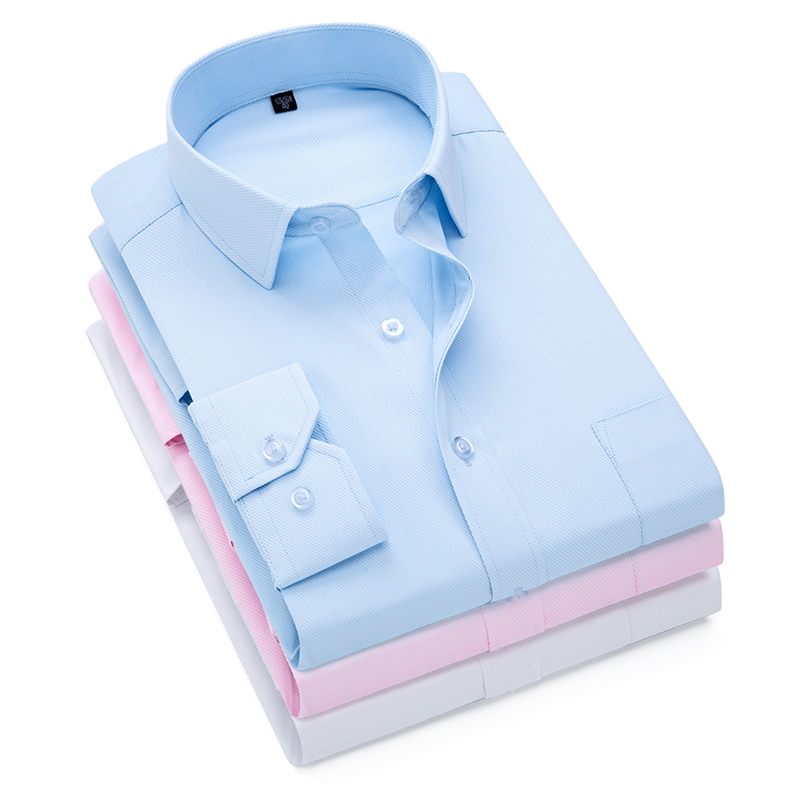 Camisa Formal de sarga rosa, b - Dress Shirt Non-Iron reseña y precio