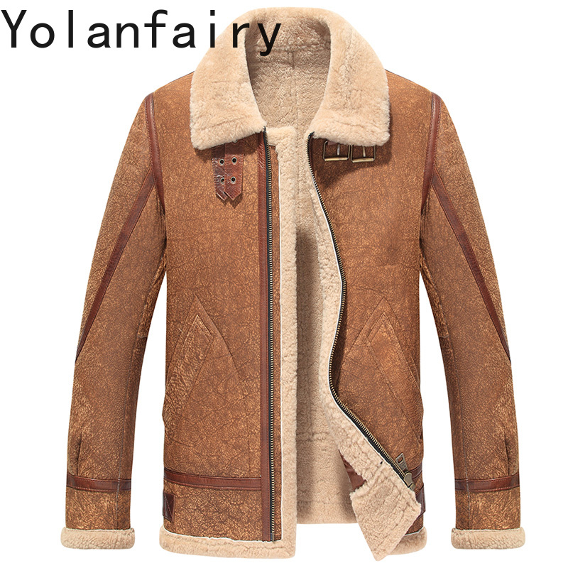 YOLANFAIRY chaquetas de cuero  - Men'S Fashion Zipper Jacket reseña y precio