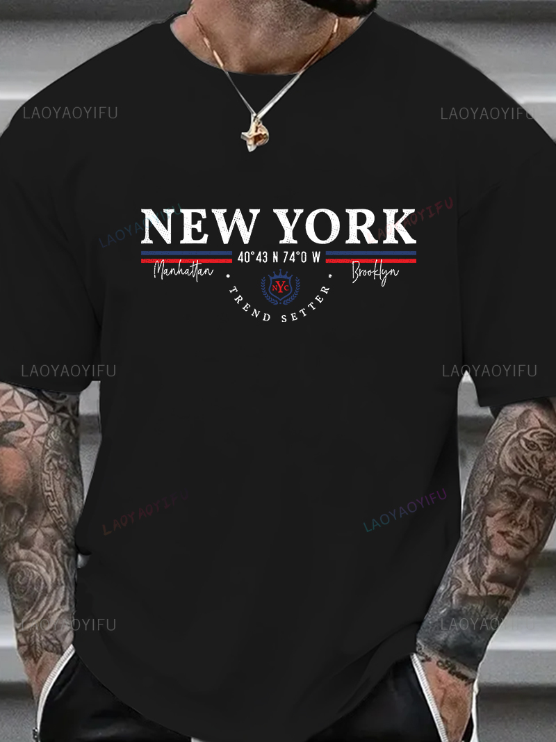 Camiseta con gráfico de letras - York Men'S Fashion reseña y precio