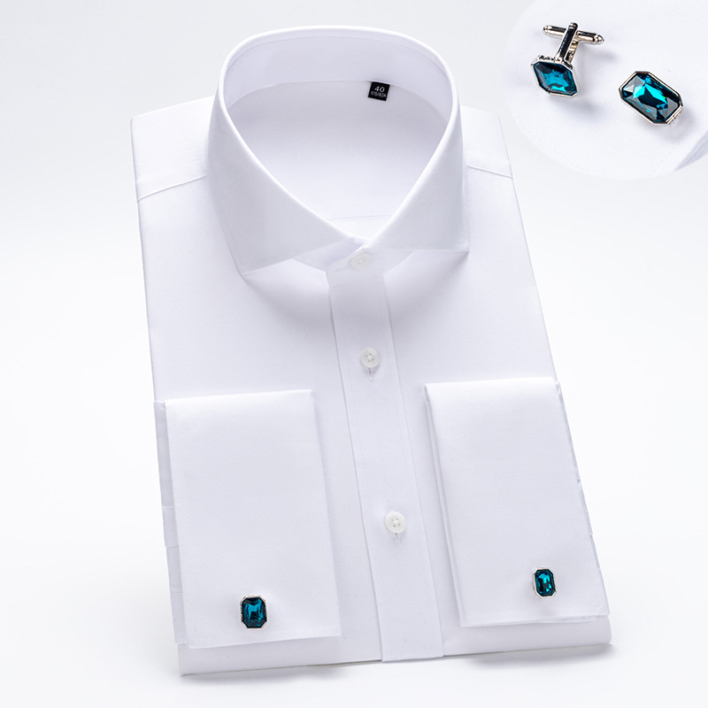 Camisa de algodón con cuello d - Dress Shirt Non-Iron reseña y precio