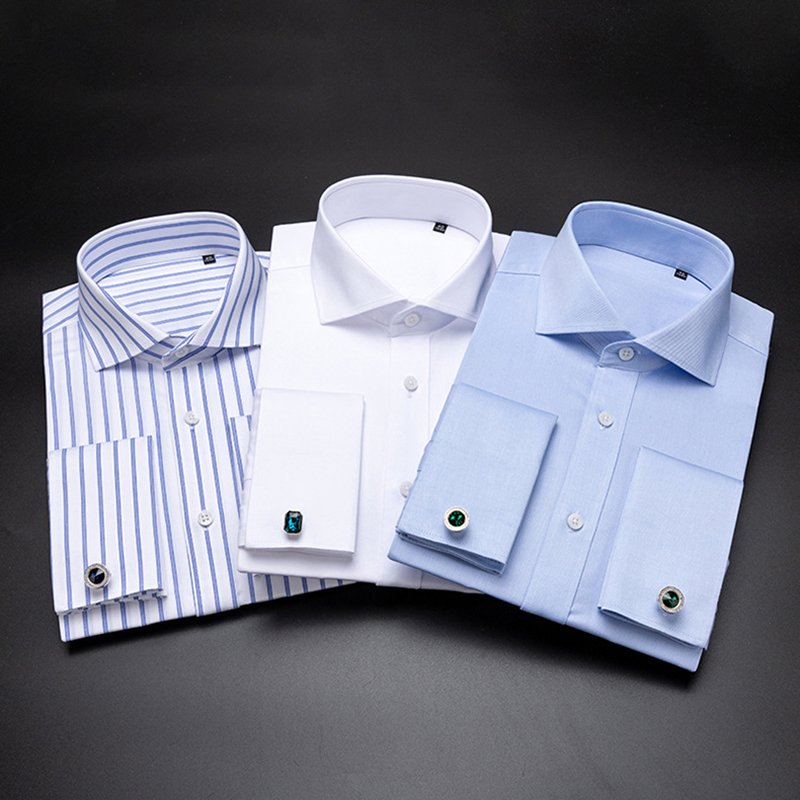 Camisa de algodón con cuello d - Dress Shirt Non-Iron reseña y precio