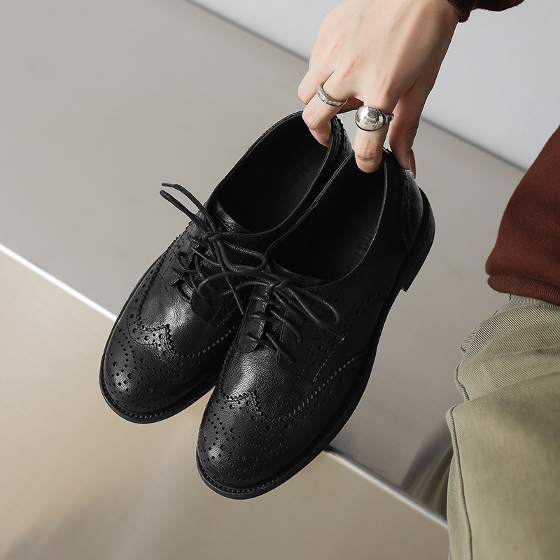 EAGSITY Zapatos oxford de cuer - Oxford Shoes Brogue reseña y precio