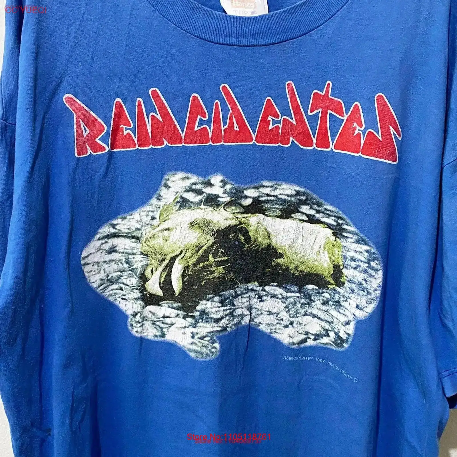 Vintage 1997 Reincidentes Band - Xl Men'S Fashion reseña y precio
