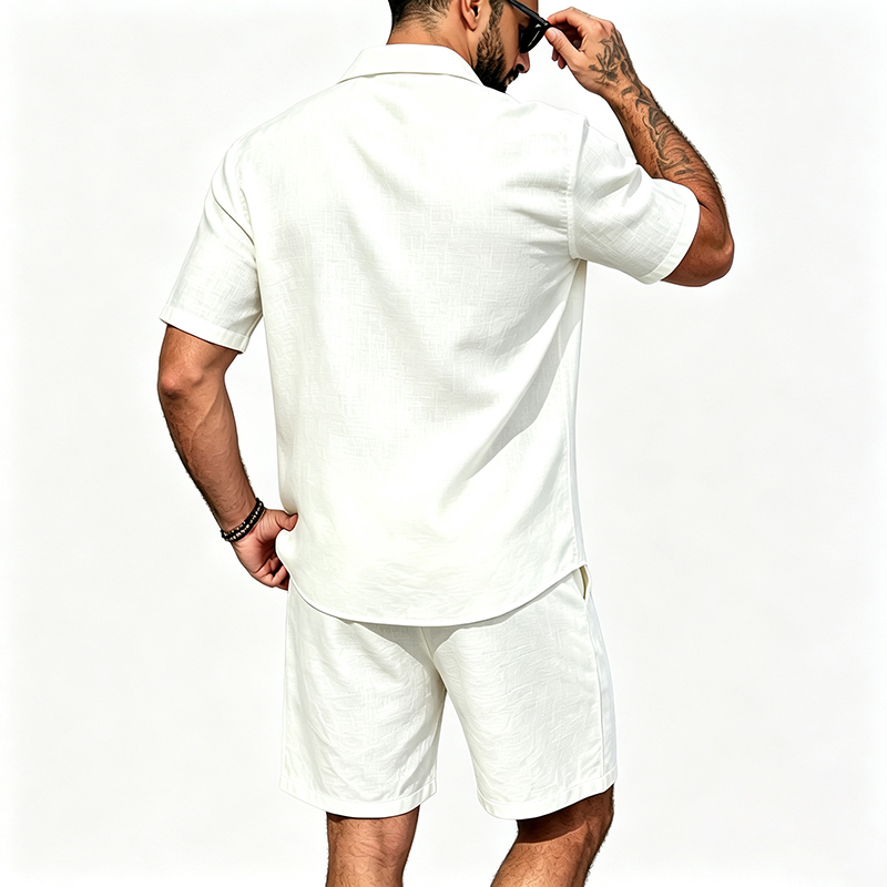 Conjunto de Dos Piezas de Lino - Linen Shirt Summer reseña y precio