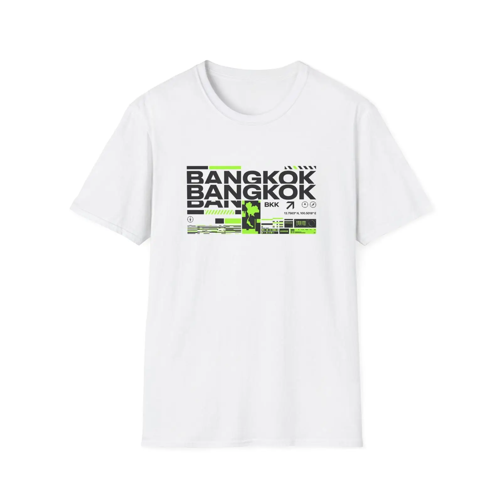 Camiseta con tipografía de Ban - Mens Fashion Bangkok reseña y precio