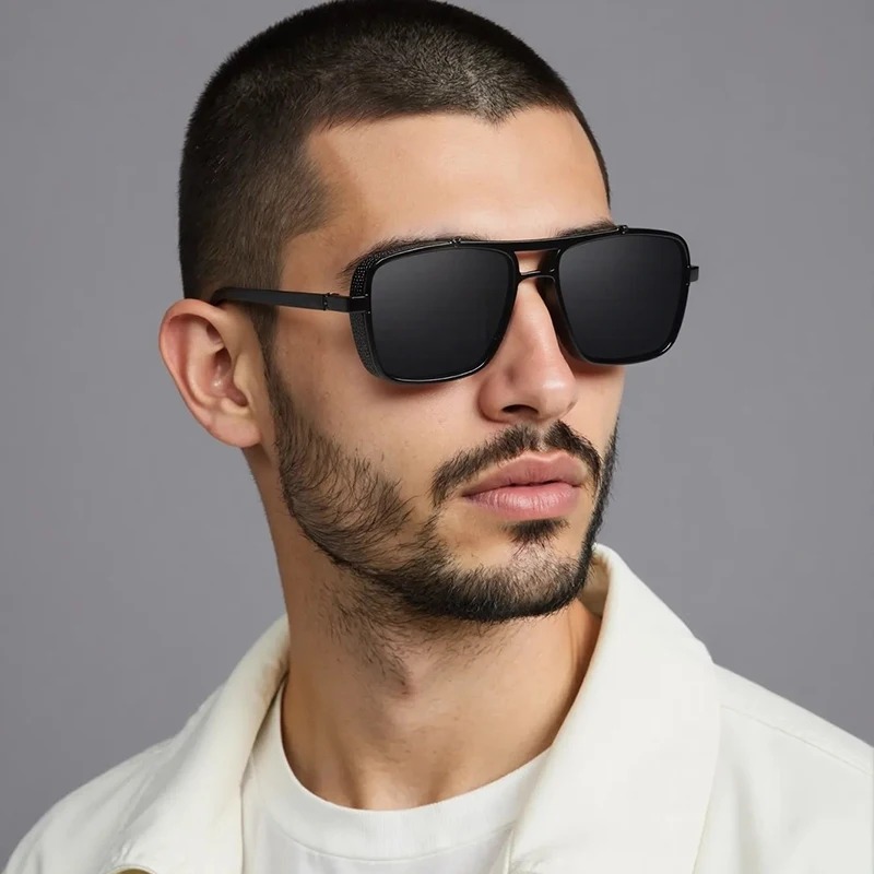 Gafas de Sol Rectangulares de  - Men'S Fashion Glasses reseña y precio