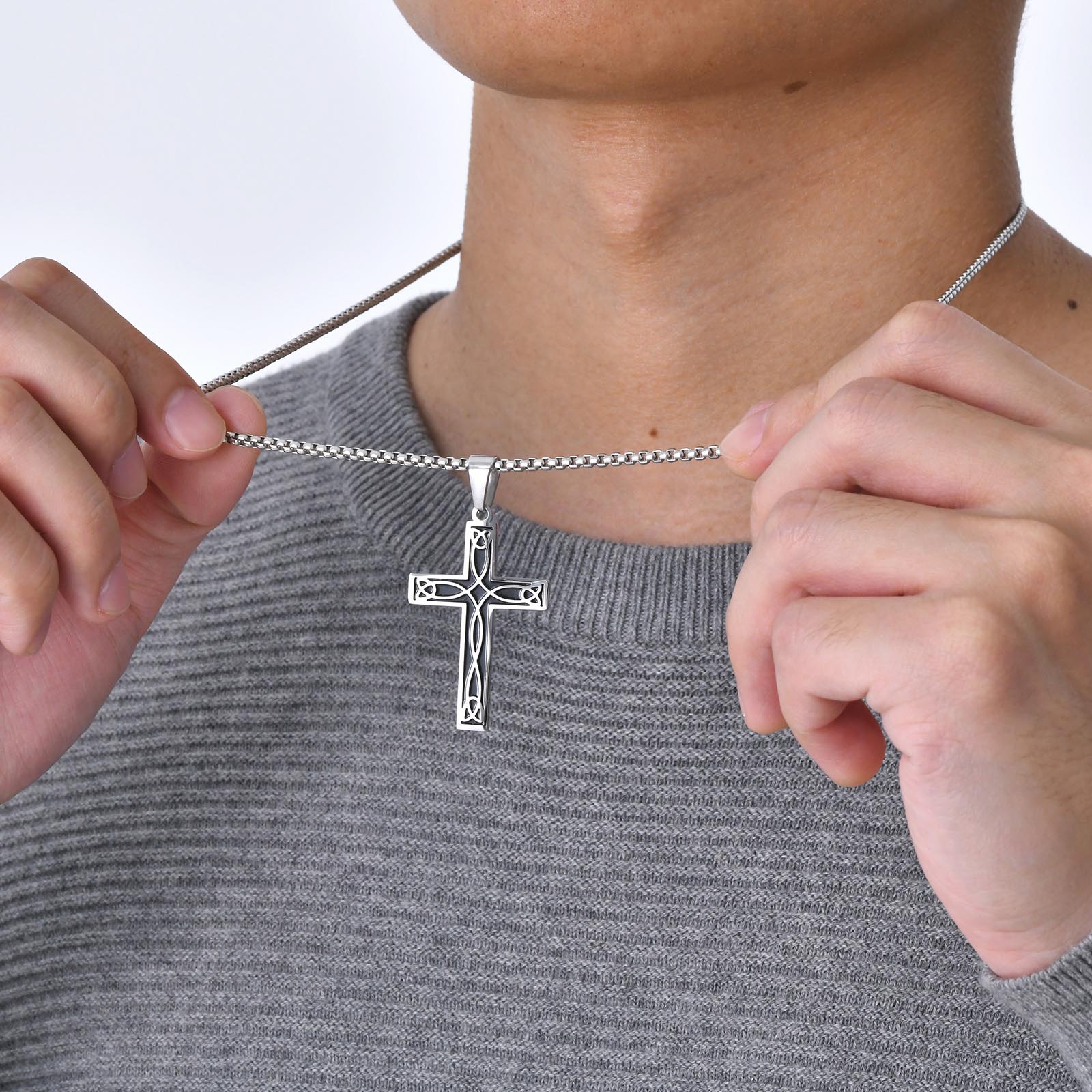 Mprainbow Collares de cruz cel - Mens Fashion In The 1930S reseña y precio