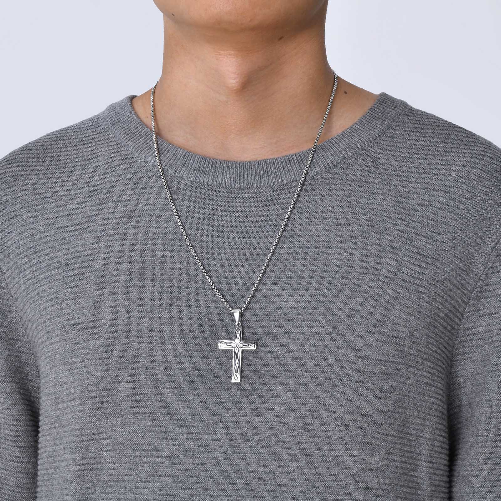 Mprainbow Collares de cruz cel - Mens Fashion In The 1930S reseña y precio