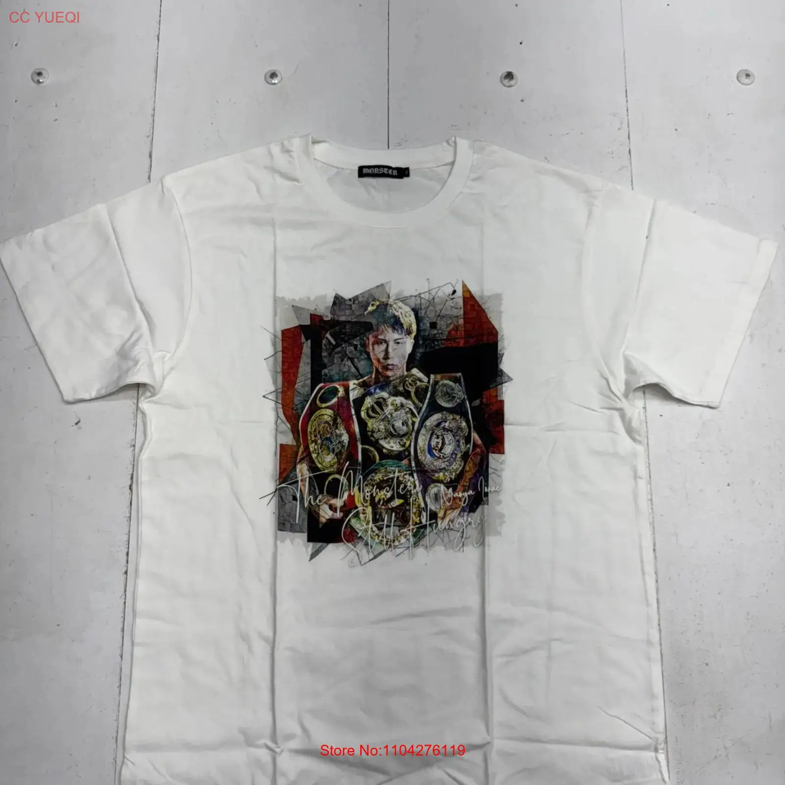 Camiseta con estampado blanco  - Xl Men'S Fashion reseña y precio