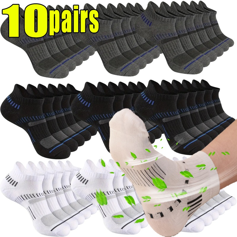 1-10 pares de calcetines de ma - Socks Ankle Men reseña y precio