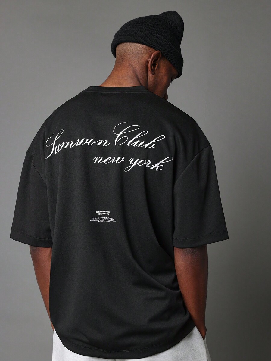 Camiseta Oversize SUMWON Sunwo - York Men'S Fashion reseña y precio