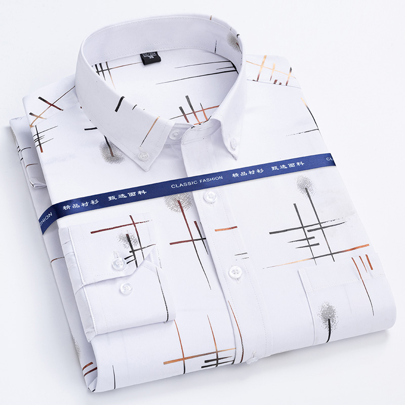 Camisas a cuadros para hombres - Dress Shirt Non-Iron reseña y precio