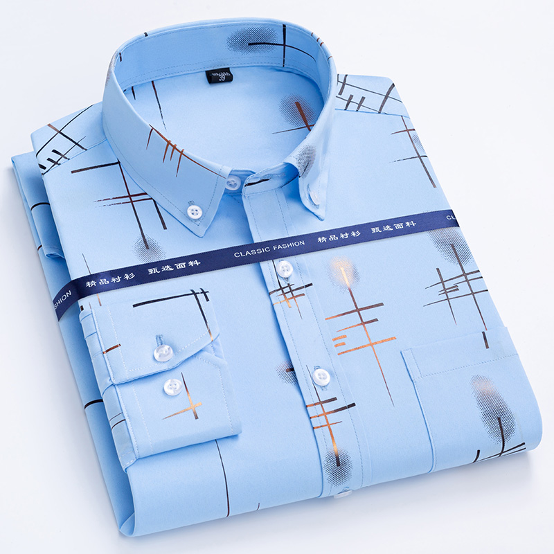 Camisas a cuadros para hombres - Dress Shirt Non-Iron reseña y precio