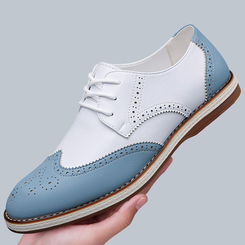 Zapatos Oxford de dos tonos en - Oxford Shoes Brogue reseña y precio