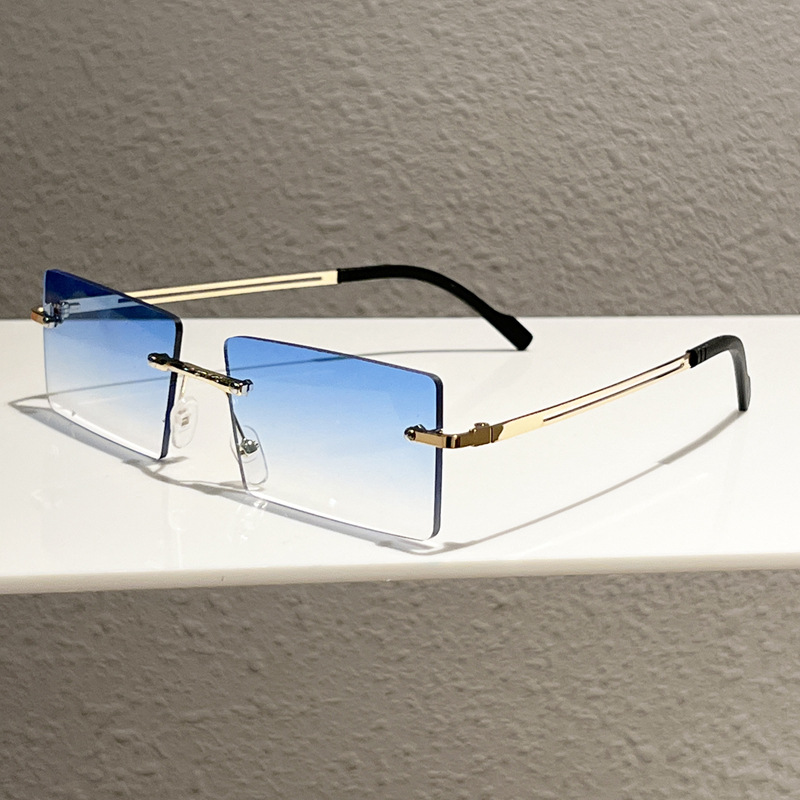 Gafas de Sol Rectangulares Sin - Men'S Fashion Glasses reseña y precio