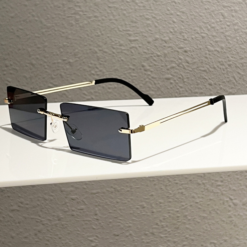 Gafas de Sol Rectangulares Sin - Men'S Fashion Glasses reseña y precio