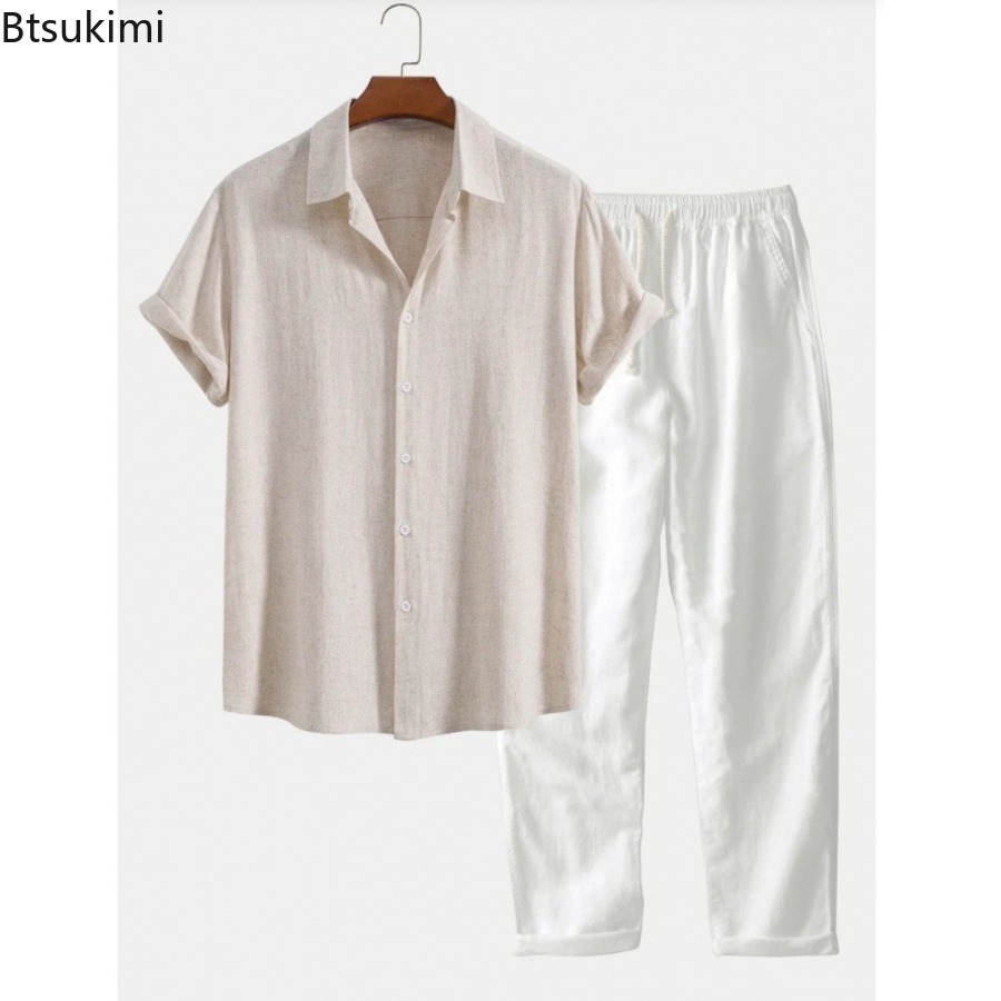 Conjunto de Dos Piezas para Ho - Linen Shirt Summer reseña y precio