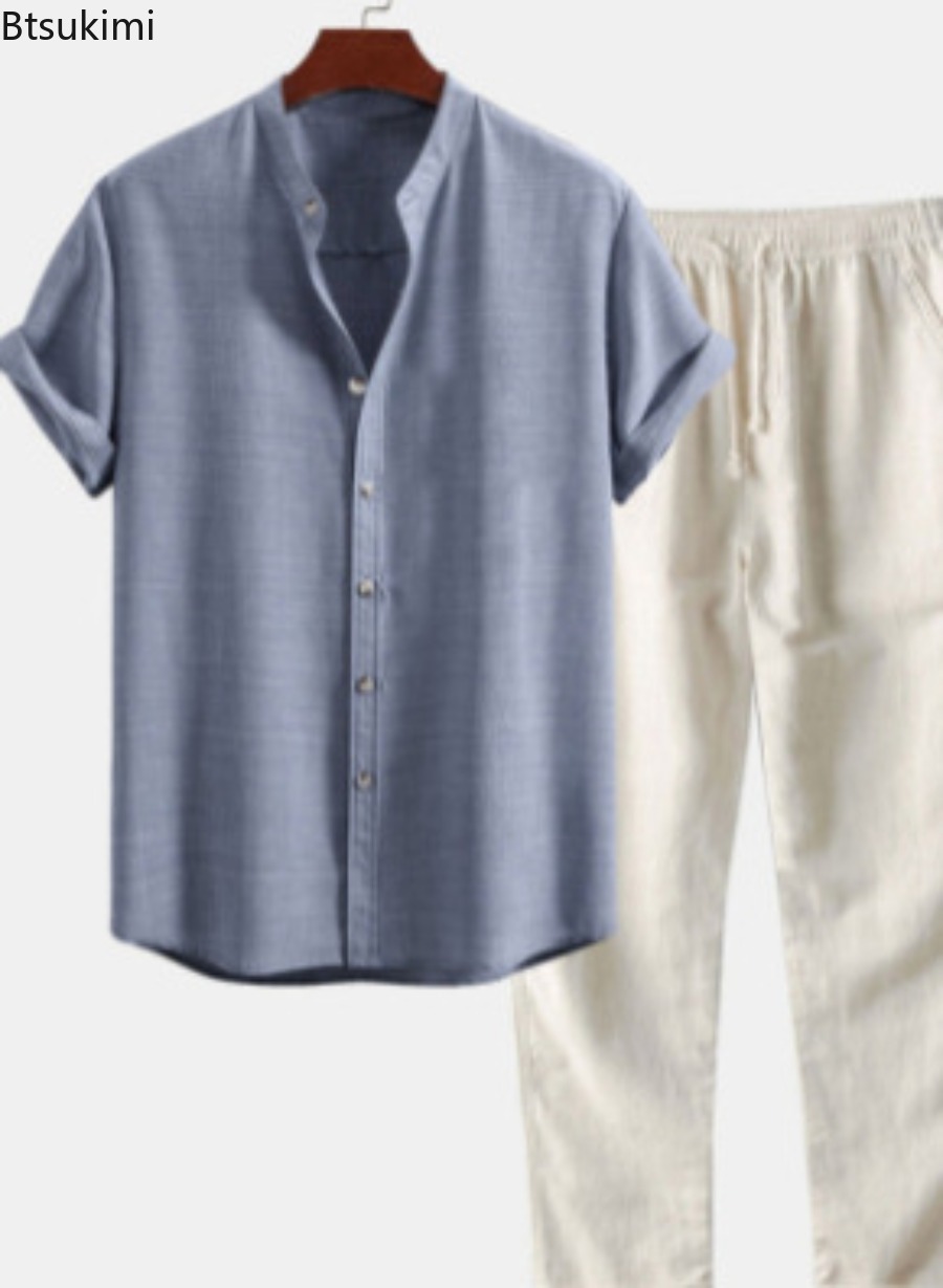 Conjunto de Dos Piezas para Ho - Linen Shirt Summer reseña y precio