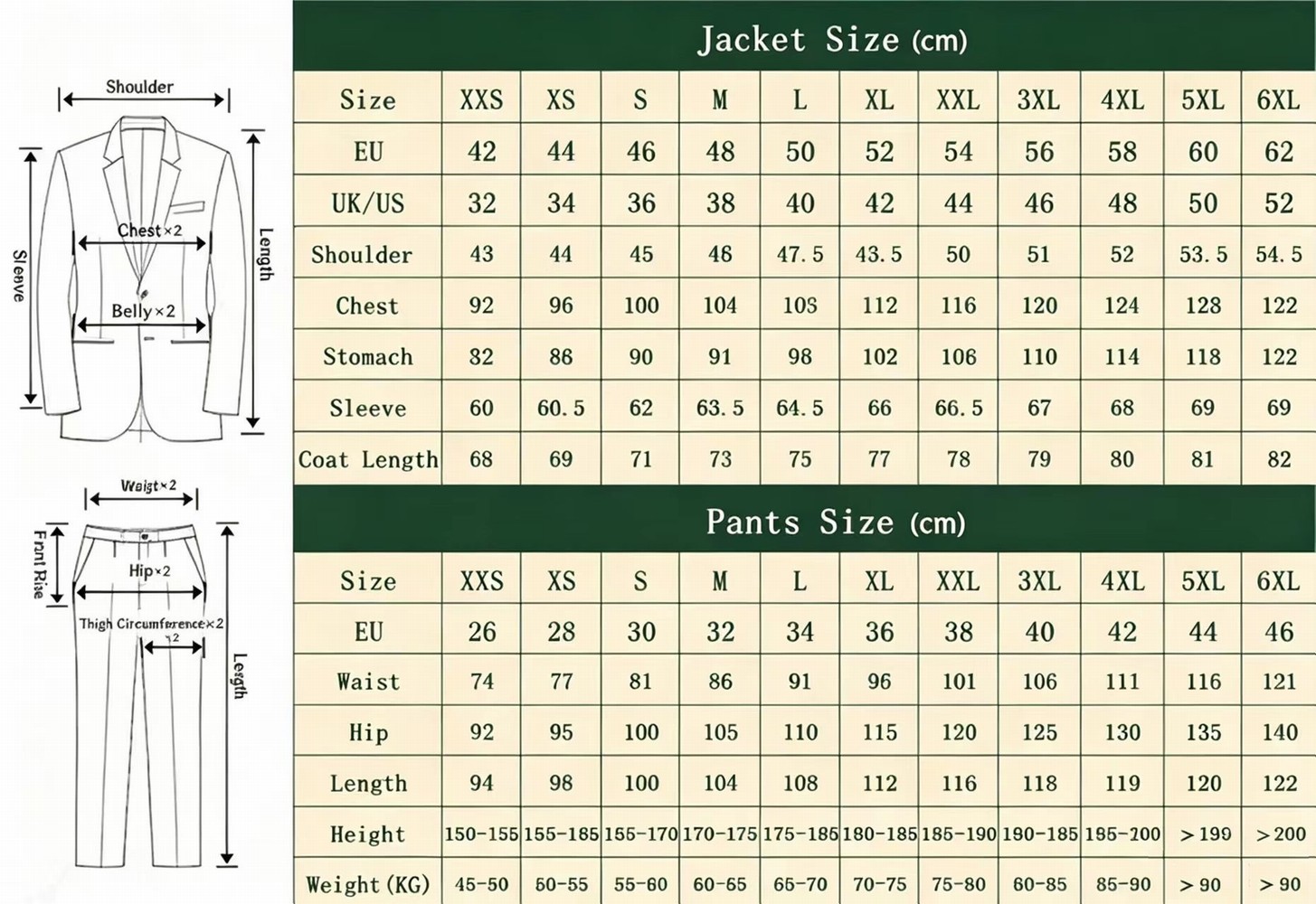 Traje formal de hombre en colo - Men'S Fashion Zipper Jacket reseña y precio