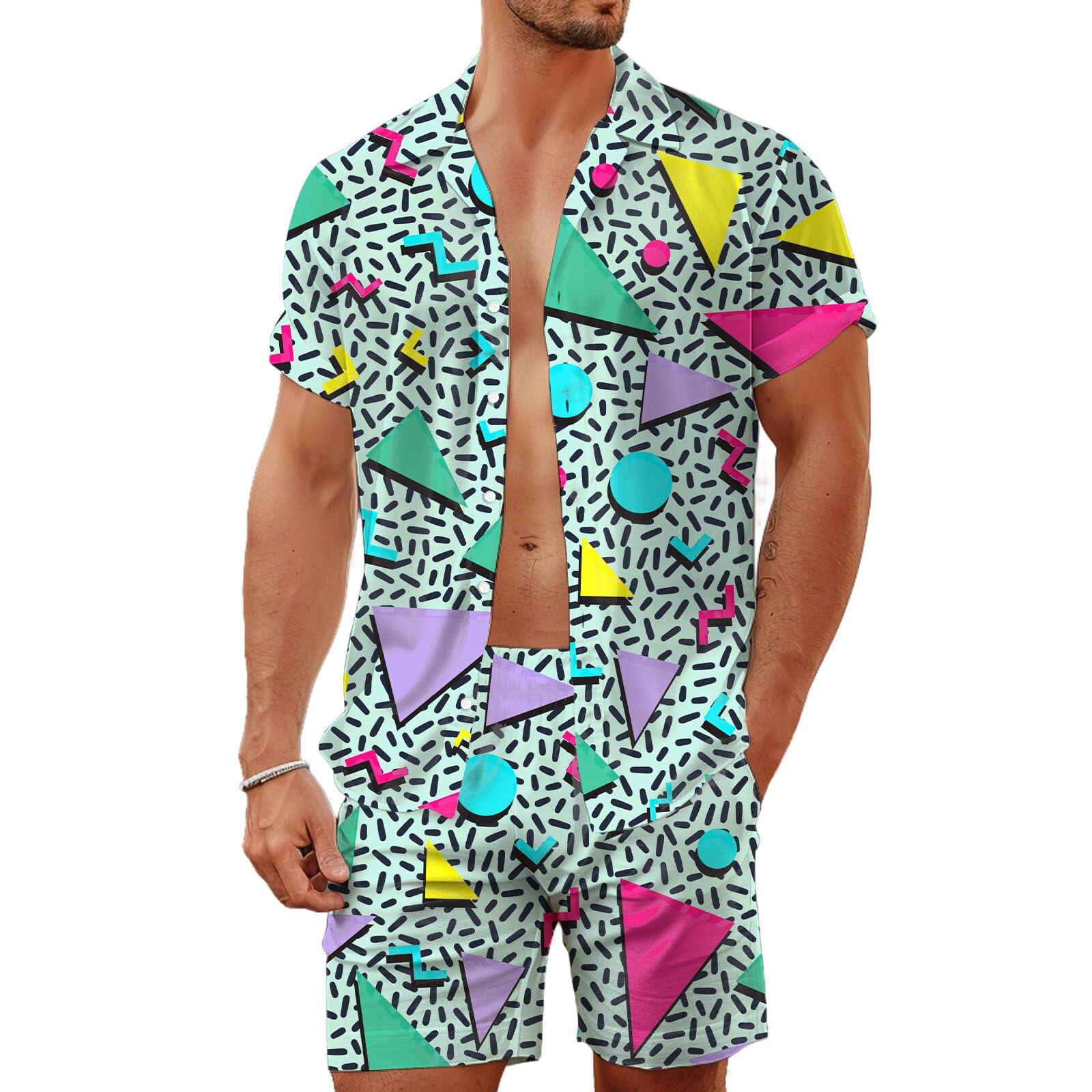 Conjuntos de Camisa y Pantalon - Queer Men'S Fashion reseña y precio