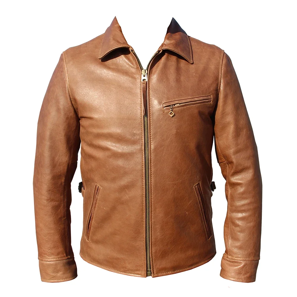 Chaqueta de cuero marrón para  - Mens Fashion In The 1930S reseña y precio