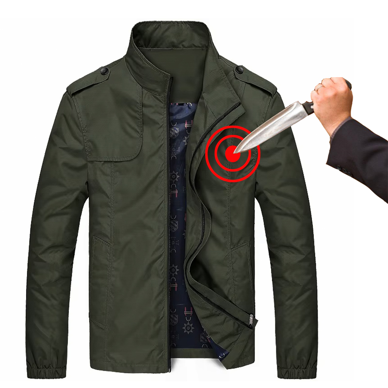 Chaqueta Bomber antipuñaladas  - Mens Fashion Hacks reseña y precio