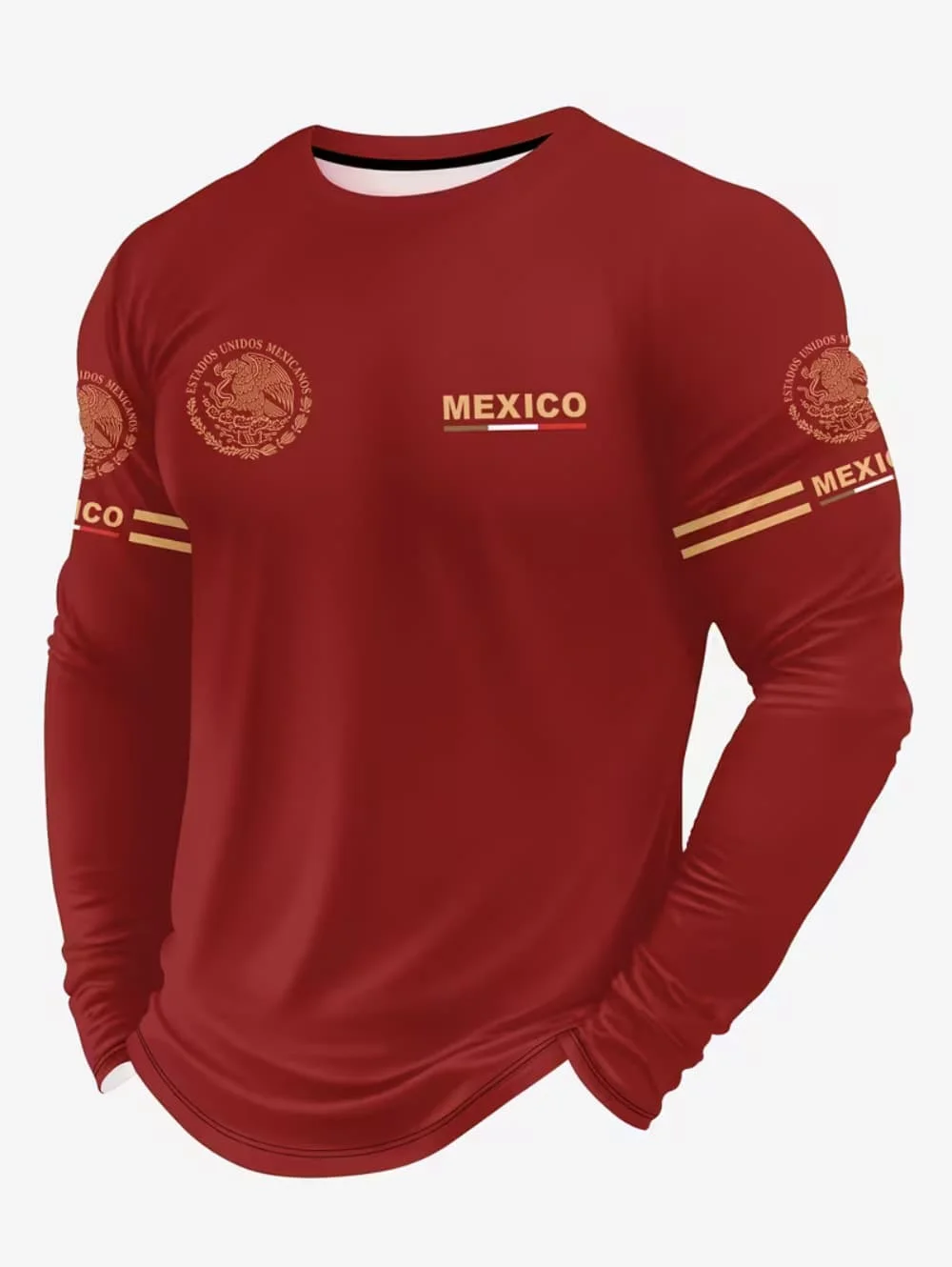 Camiseta con estampado de águi - Queer Men'S Fashion reseña y precio