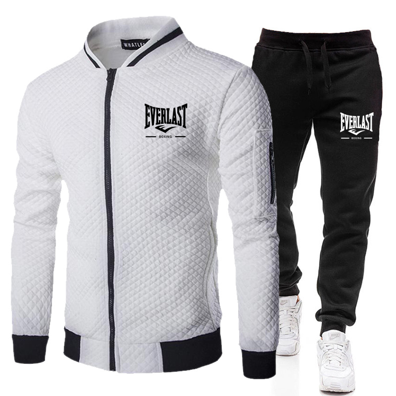 Conjunto de Chaqueta y Pantaló - Men'S Fashion Zipper Jacket reseña y precio