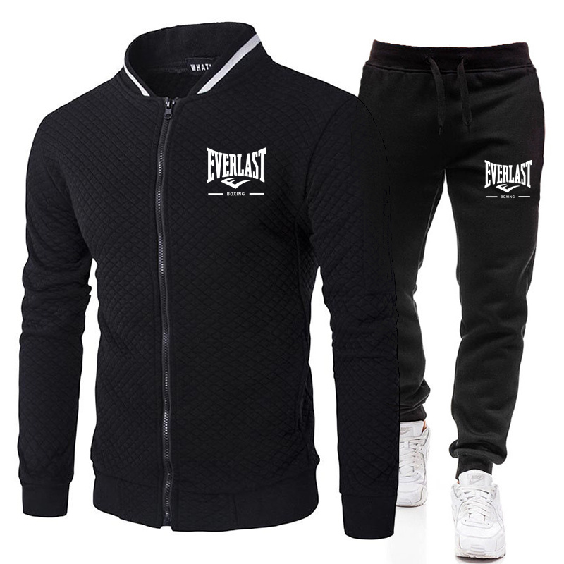 Conjunto de Chaqueta y Pantaló - Men'S Fashion Zipper Jacket reseña y precio