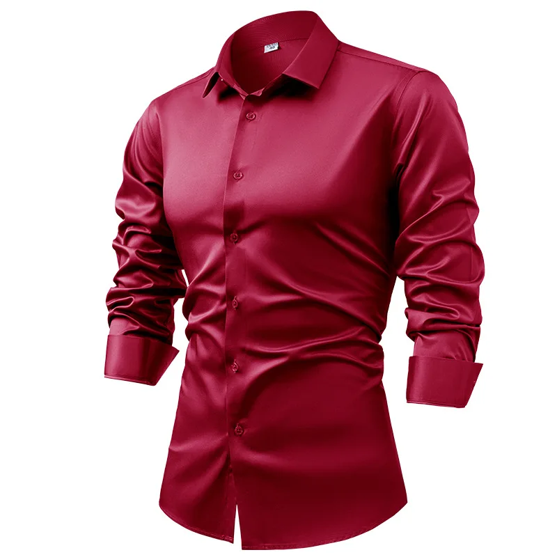 2025 Camisas de vestir de mang - Dress Shirt Non-Iron reseña y precio