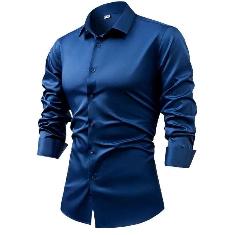2025 Camisas de vestir de mang - Dress Shirt Non-Iron reseña y precio